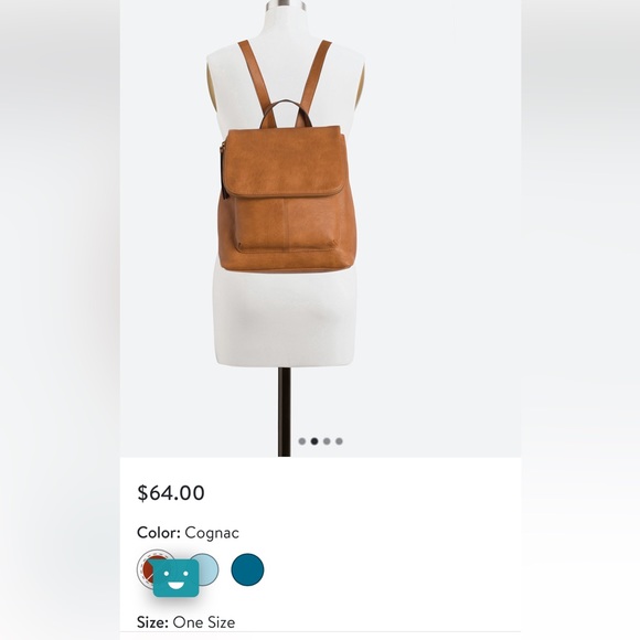 Market & Spruce Handbags - NWOT Market & Spruce leather backpack purse